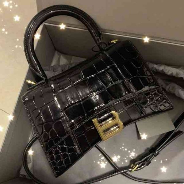 

crossbody bags balencaigass classic handbags leather women's summer 2022 hourglass home version single shoulder messenger handba biuf