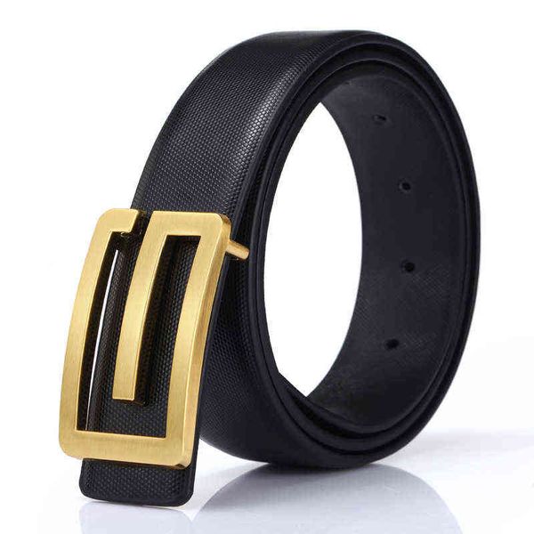 

new luxury brand for male strap genuine waistband 's belt 3.3cm designer belts men 0919, Black;brown