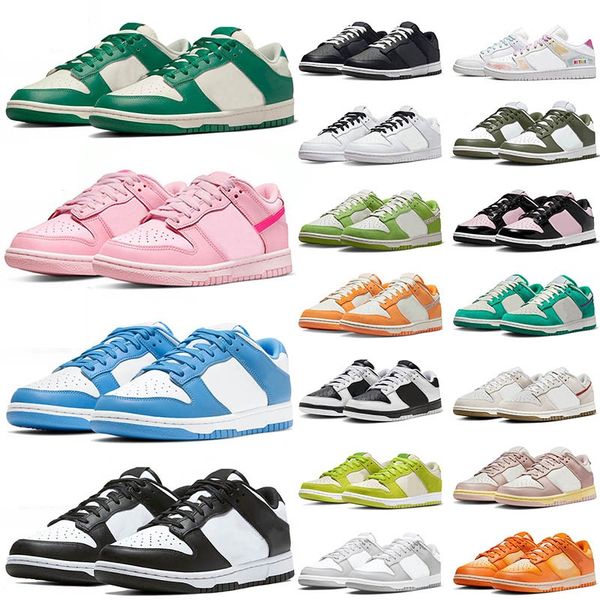 

mens women unc designer casual shoes sb dunks low sneakers syracuse grey fog university red varsity womens valentine's day chunky dunky, Black