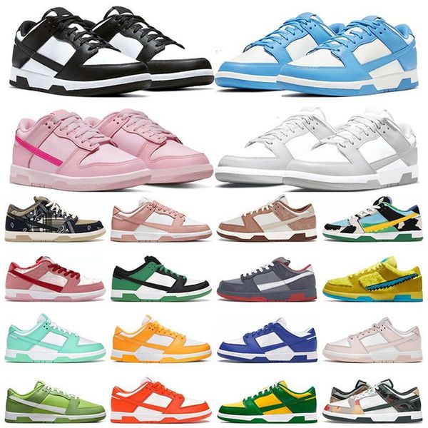 

sb dunks running shoes men women low unc panda black white pn dust green apple chicago court purple mens trainers sport sneakers 5.5-11