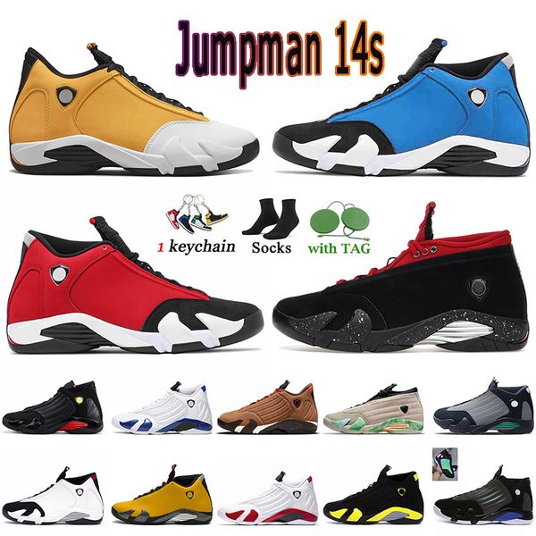 

2022 women mens jumpman 14 basketball shoes 14s ginger particle grey alternate thunder se black gym red lipstick fortune winterized universi
