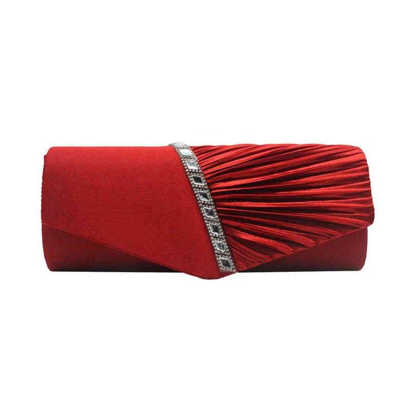 

nxy evening bags ladies dinner rhinestone silk fashion clutch shoulder banquet party female chain envelope for women