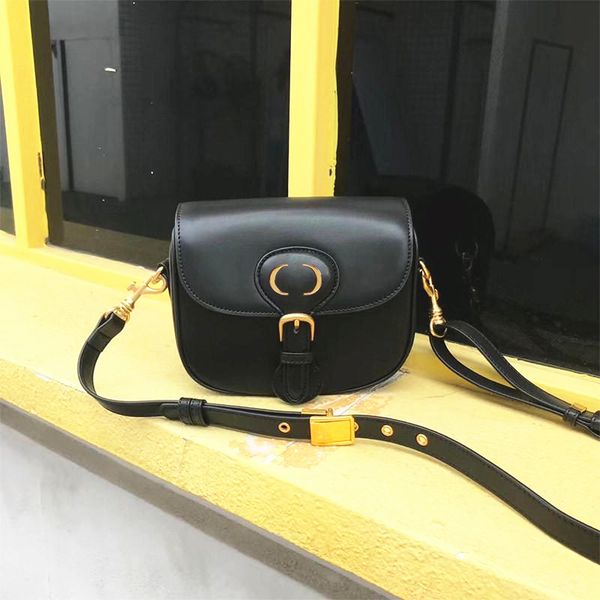 

7a quality luxury designer bobbys embroidery saddles bag with logo smooth leather wholesale womens mens chain fashion handbag brand crossbod