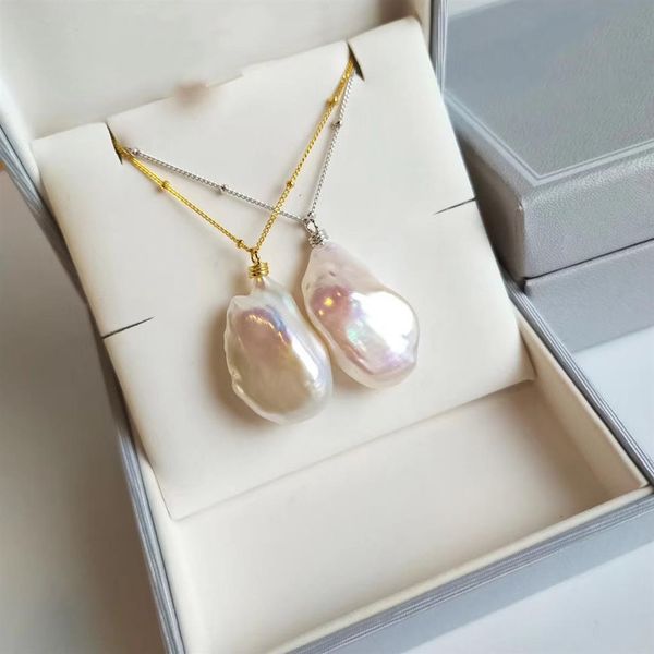 

necklace necklace woman pearl necklace fashion s925 silver plated women gift240e