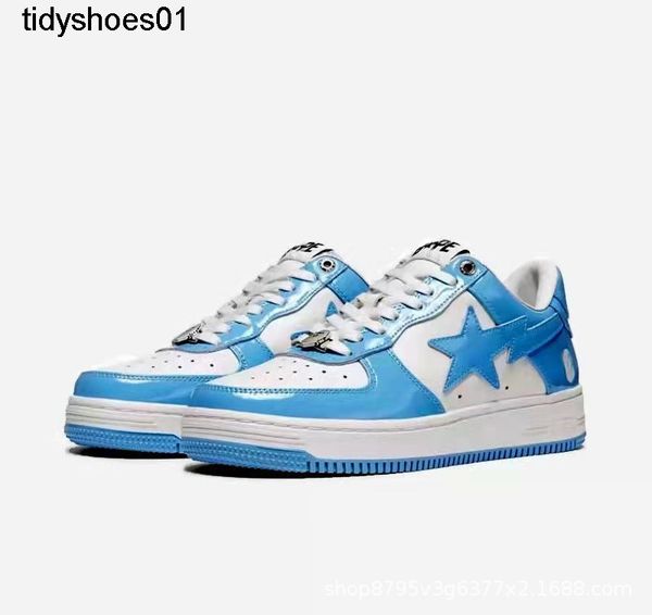 

sta black and white green orange apess pink purple patent leather casual board shoes vibe street color contrast low sneakers