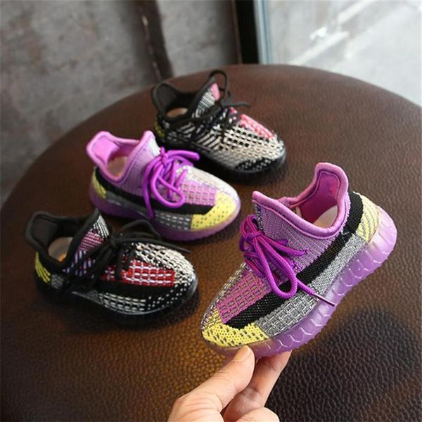 

first walkers spring baby shoes knitted breathable toddler boy girl soft comfortable infant sneaker brand child227z
