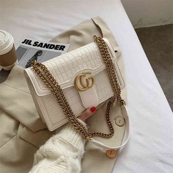 

shoulder bags bags female messenger korean trend embossed ins chain single small square factory direct sales 68% off