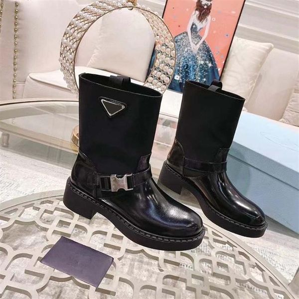 

autumn and winter cowhide ankle boots platform 90s rubber 6 inch high heel plus size fur vintage rain boot inter milan espadrilles yout339z, Black