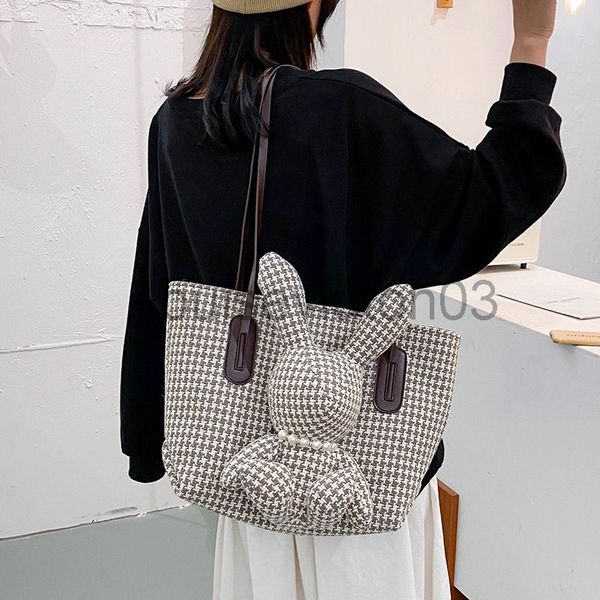 

designer cute cartoon rabbit bag mens woman lovers tote shoulder messenger handbag fashion luxurious new qianniaoge fashionable woolen cloth