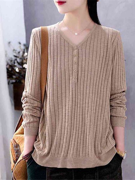 

women's sweaters 2022 and autumn new women long sleeve sweaters female long sleeve vhals sweater loose and thin sweater female j220915, White;black