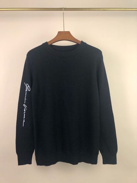 

designer fashion sweaters mens womens pullover fashion classic quality round neck long sleeve sweater, White;black
