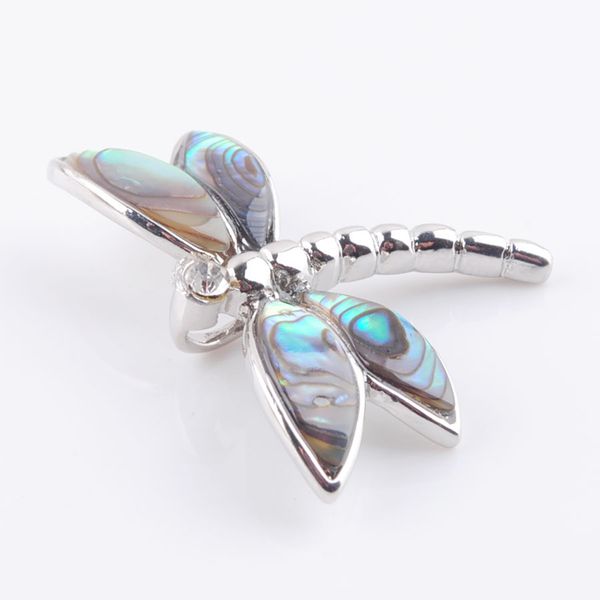 

vintage dolphins dragonfly abalone shell pendants natural gemstones mother pearl shells for jewelry making necklace n3486, Silver