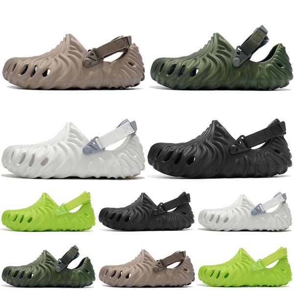 

2022 croc salehe bembury x pollex clog slippers designer slides crocodile crostile adilette 22 slide beach shoes womens mens stratus white b