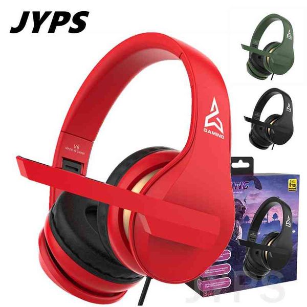 Headsets For PS4 Gaming Headset Gamer Headphones with Microphone 3.5mm Jack phone PC Stereo Game Helmet For Xbox PlayStation 5 Kids Gift L260205