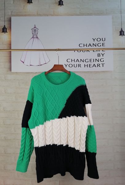 

designer sweater man for woman knit crow neck womens fashion letter long sleeve clothes pullover hip hop sweaters, White;black