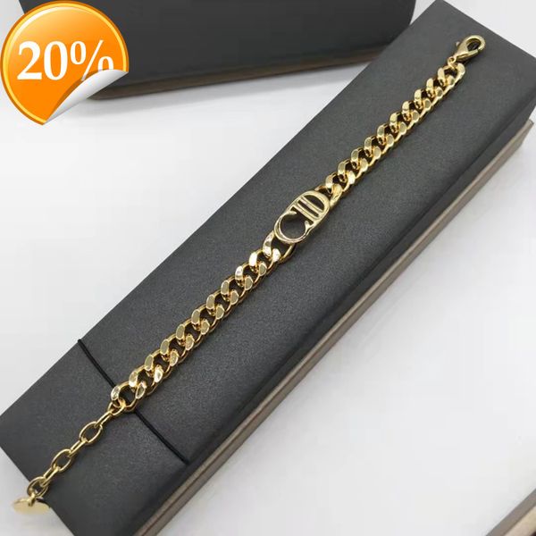 

high-end fashion design women's necklace d home classic electroplated brass gold cd letter for female bloggers, Silver