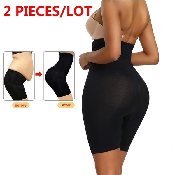 

womens shapers waist trainer women shapewear tummy control panties slimming underwear body shaper butt lifter modeling strap high girdle 220, Black;white