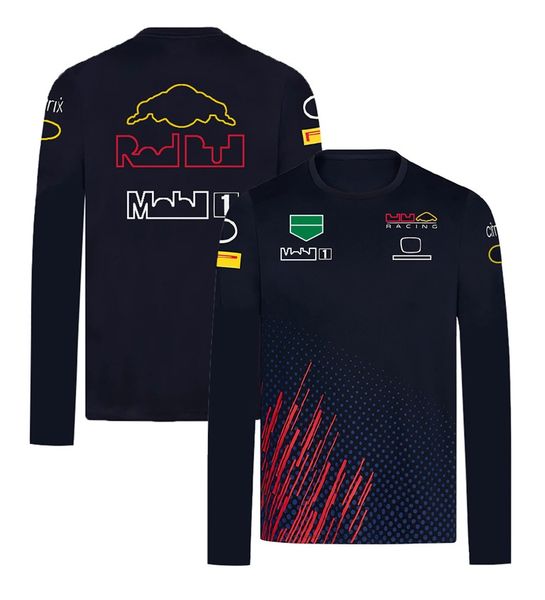 

f1 new season team t-shirt formula one racing suit men's plus size long-sleeved quick-drying top