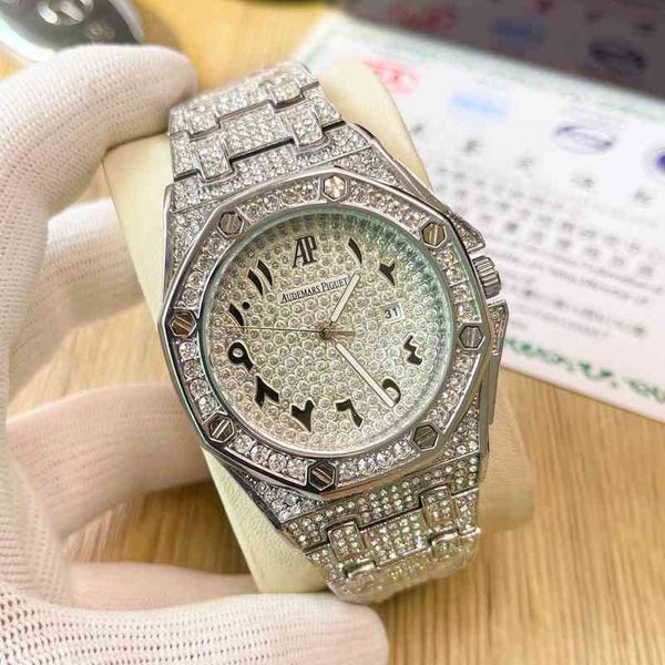 

luxury watch for men mechanical watches roya1 0ak series imported movement 40mm s swiss brand sport wristatches, Slivery;brown