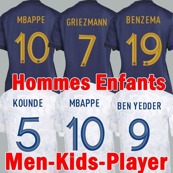 

uality mbappe world cup tees france football shirt maillot de camiseta griezmann pogba fussball trikot giroud kante dembele enfant soccer ki, Black