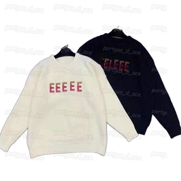 

luxury womens sweaters letters long sleeve knit sweaters autumn spring street style sweater