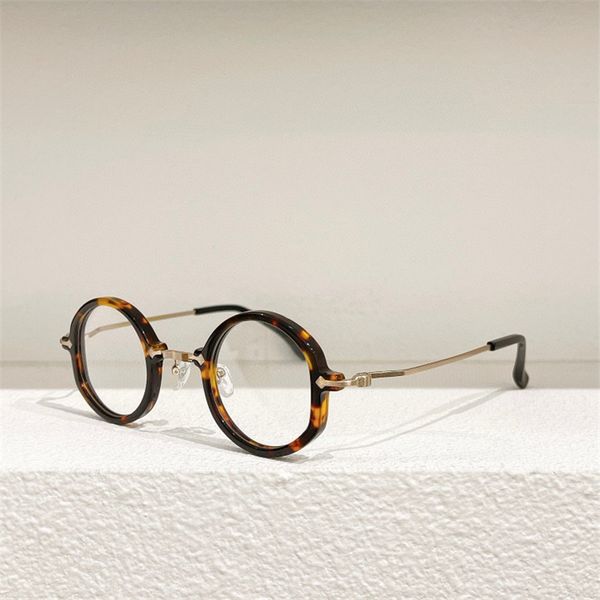 

james tart 482 optical eyeglasses for retro style anti-blue light lens plate round frame glasses with box, White;black