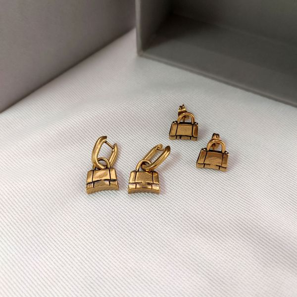 

2022 gold necklace luxury brand designers letters b stud geometric famous women earring wedding party jewerlry, Silver