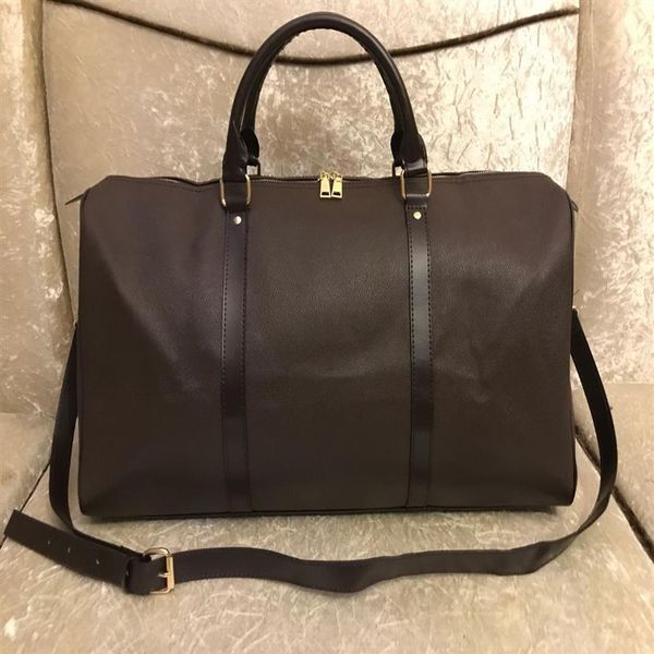 

fashion men duffle bag women travel bags hand luggage luxury designer travel bag men pu leather handbags large cross body bag totes 55c286l