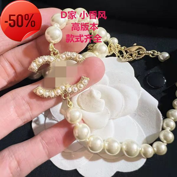 

50% off factory clearane sale designer new brand jewelry neklae charm women's doubl grandma chain, Silver