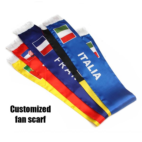 

banner flags 2022 qatar world cup fan scarf supplies national election campaign football event advertising scarf