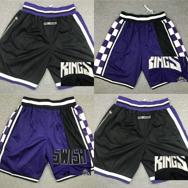 

classic just don basketball williams webber bibby shorts with pocket hip pop pant zipper sweatpants fox queta barnes sabonis monk short
