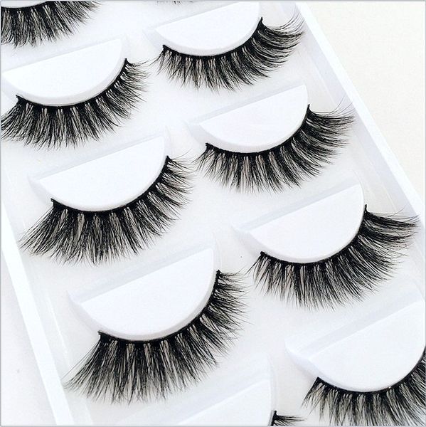 

natural long 3d mink false eyelashes fake lashes makeup kit hadmade lashes extension eye lashes short eyelash wholesale price
