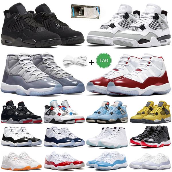 

basketball shoes mens sneakers women trainers sports shoe military black cat lightning unc blue cool grey cheery concord high bred pure