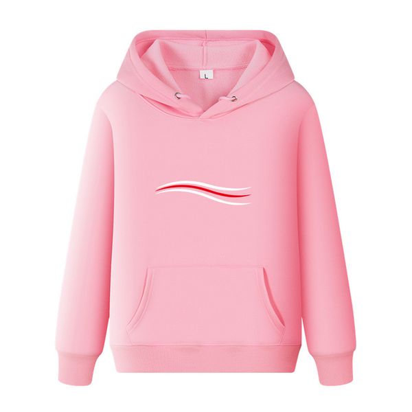 

women luxury letter print hoodie fashion thick sweatshirts long sleeve loose streetwear female hooded jumper pullover casual, Black