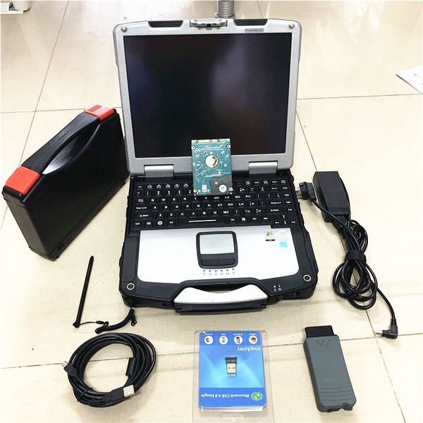 

universal diagnostic tool 5054a bluetooth full chip scanner diagnose odis software hdd with lapcf30 touch screen used computer ready to use