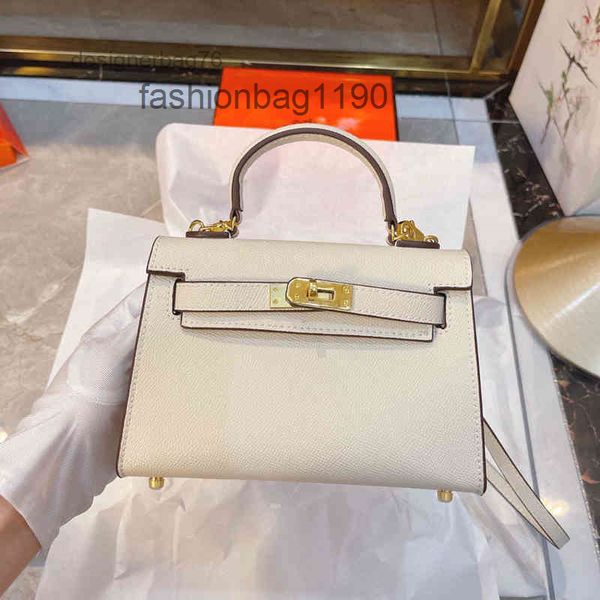 

wholesale classic bags designer handbags bags herbag kelyss second generation palm print mini bag messenger milkshake white mobile phone 9pq