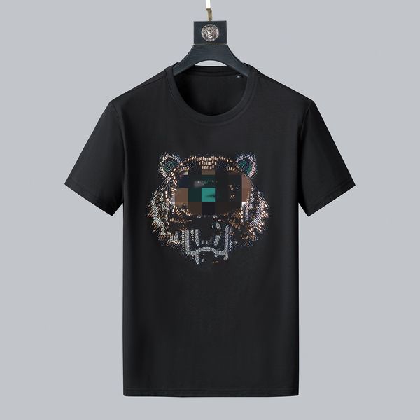 

european and american summer men's designer t shirts casual men's women's t-shirts with letter print short sleeves selling me, White;black