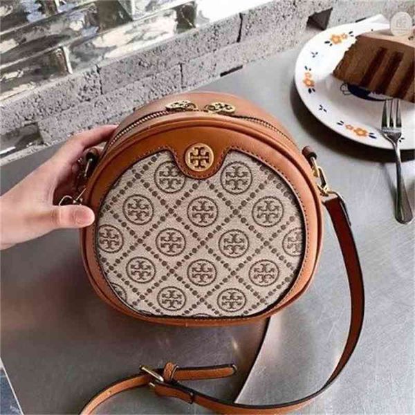 

shoulder bags women's bags can be customized mixed batches canvas round fashionable and versatile leisure senior foreign style mobile p