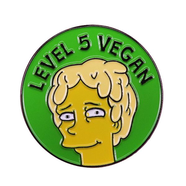 

jesse grass vegan jokes badge gift level 5 vegan you remember that episode, Blue