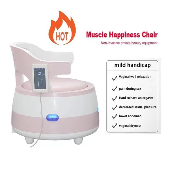 

2022 pink effective ems slimming pelvic floor muscles restore tightness pelvic muscle stimulator happy chair for women