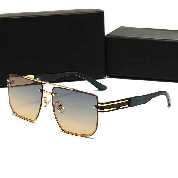 

sunglasses designer fashion sun glasses man woman luxury 10461 full frame rectangle goggle adumbral 6 colors optional eyl1, White;black