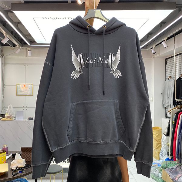 

oversized sweatshirt men printed sweatshirts hoodie autumn winter fleece pullover real pics, Black