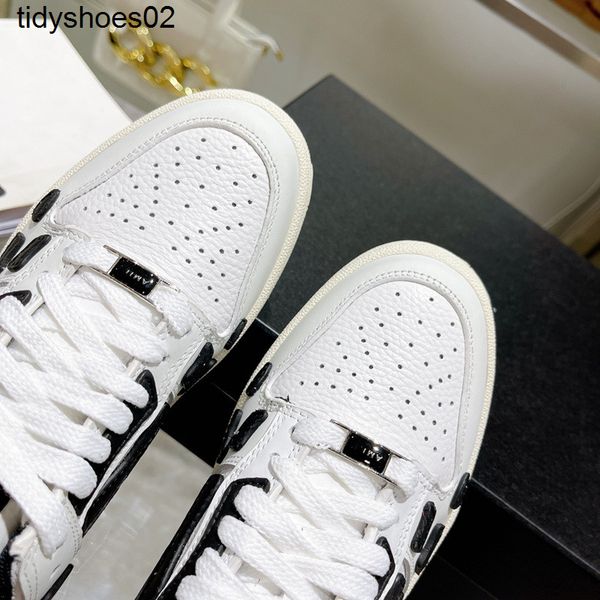 

yibo same wang amirs bone shoes for men 2022 new couples low casual sneakers for women mv5k, Black