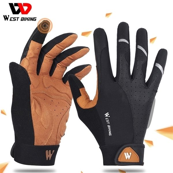 

five fingers gloves west biking cycling winter full mtb bike bicycle sports men women half summer gym motorcycle 220920, Blue;gray