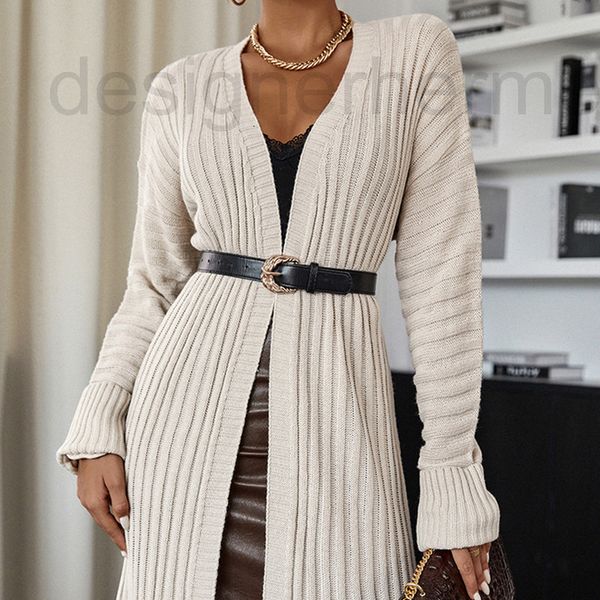 

women's hoodies & sweatshirts designer autumn and winter 2022 new solid sweater loose knitted cardigan casual fashion wear aoh3, Black