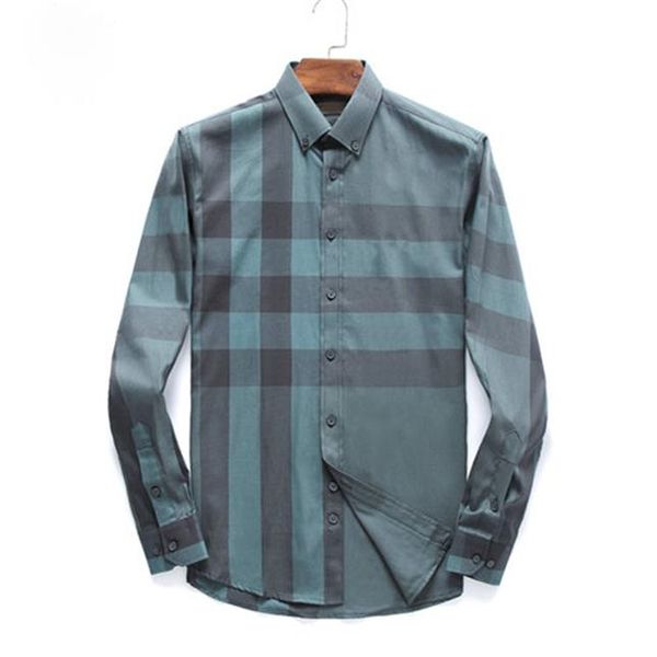 

2022 luxury designer men's shirts fashion casual business social and cocktail shirt brand spring autumn slimming the most fashionable c, White;black
