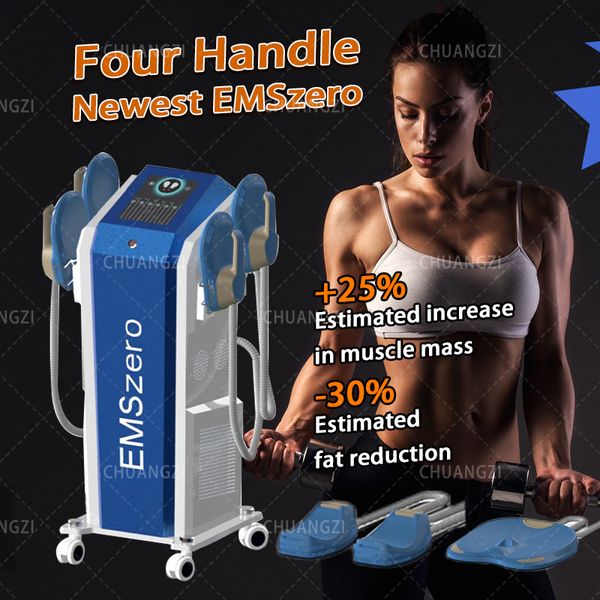 

2023 rf hi-emt intelligent systemization increases the charm of new rf 2/4/handle dls-emslim muscle stimulation body beautician
