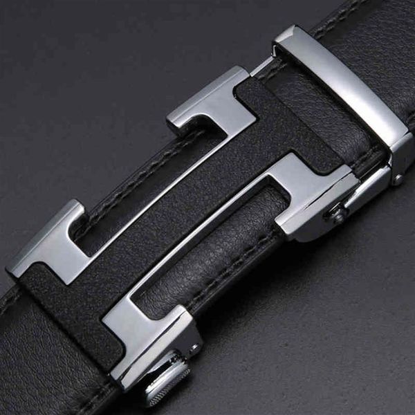 

echain luxury vintage designer h belts men women genuine real leather dress strap belt for jeans cinturones hombre aa22031258m, Black;brown