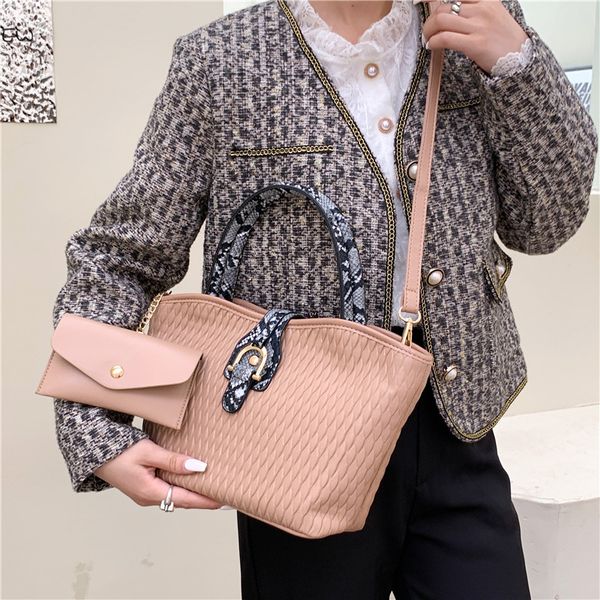 

women's bag fashion two-piece large-capacity printed one-shoulder messenger handbag