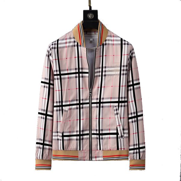 

men's jacket designer classic plaid brand fashion multiple styles hooded sport trench waterproof windproof comfortable casual zippered, Black;brown